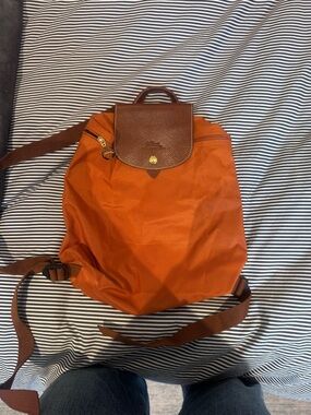 Small longchamp le pliage backpack